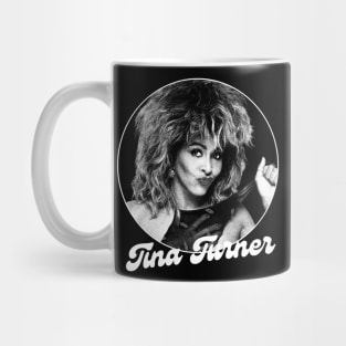 Tina Turner // Retro Fan Art Design Mug